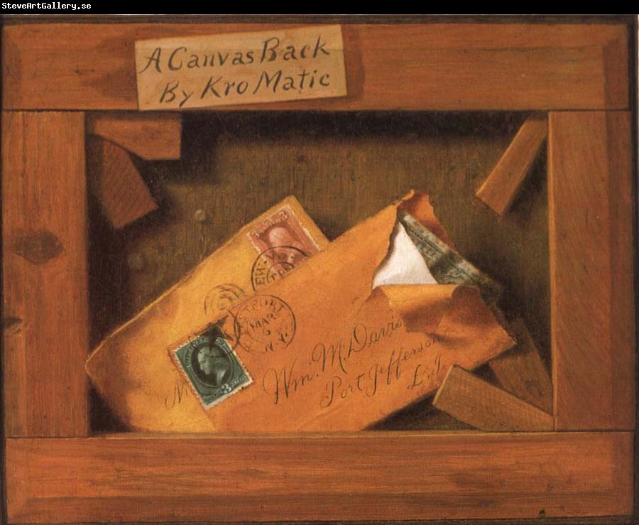William Morris Davis A Canvas Back by Kro Matic